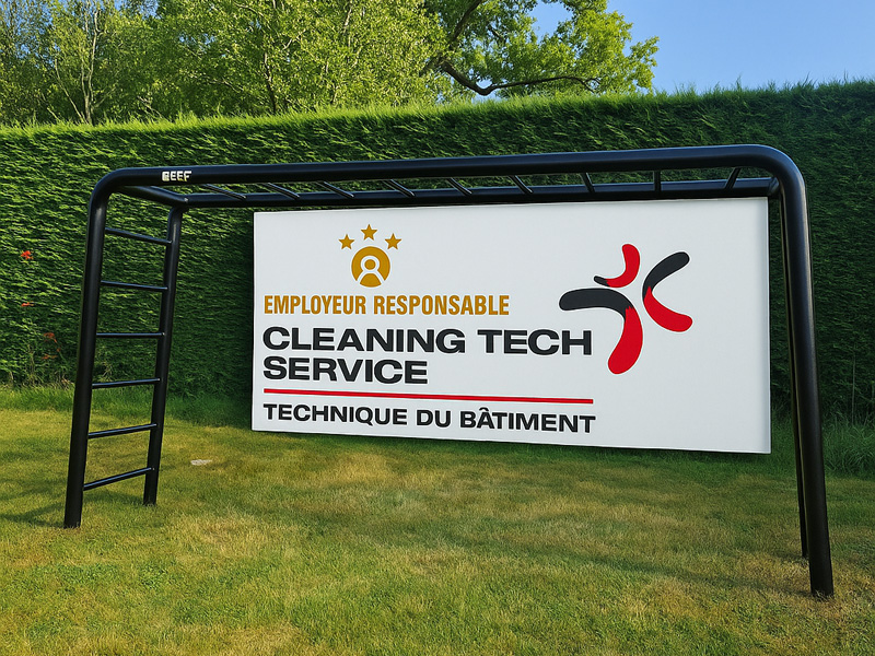 Installation d'une aire de jeux par notre service Handyman – Secteur privé