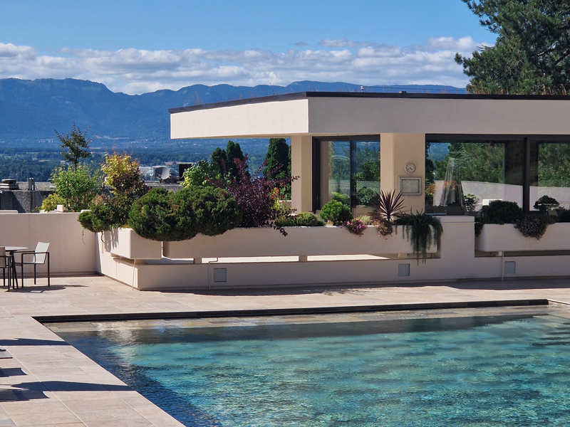 Vidéosurveillance à fibre optique sur une propriété privée – Secteur Privé